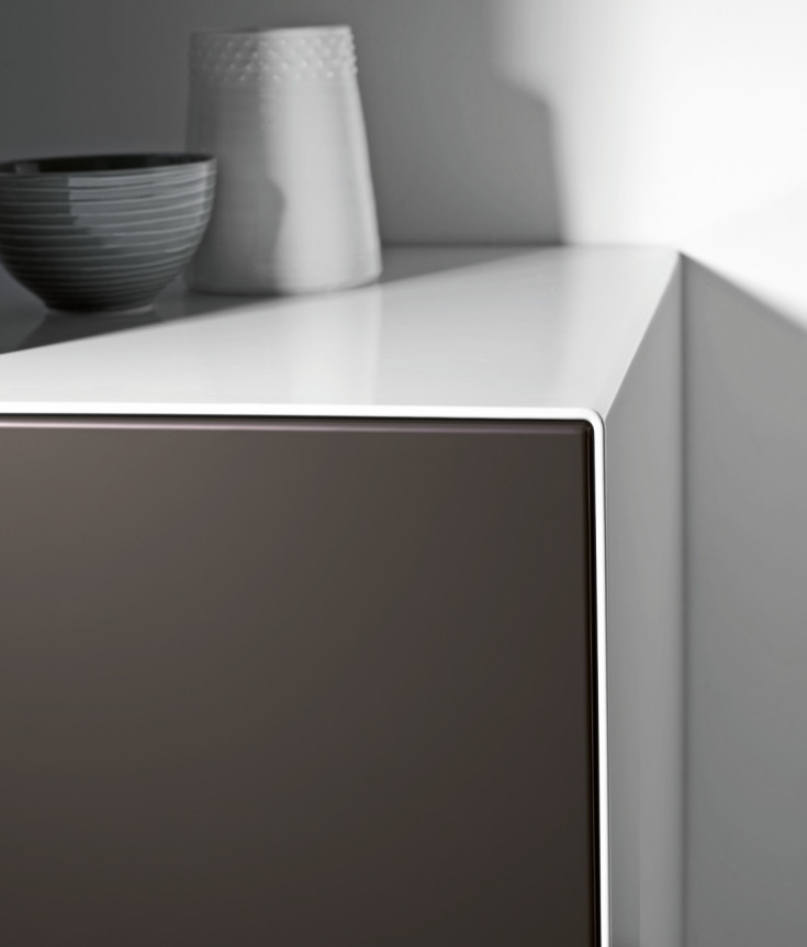 Alape WP Folio 1 møbelpakke, 80,4x50 cm, grå