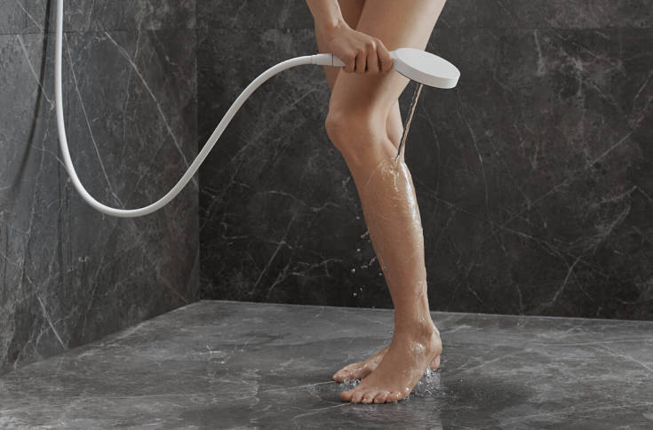 Hansgrohe Rainfinity 130 hånddusj, matt hvit