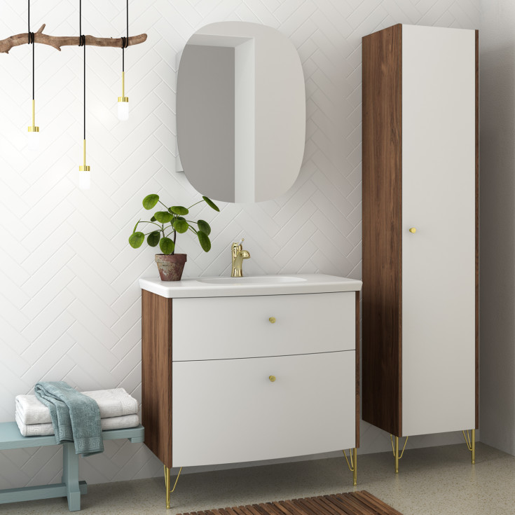 Dansani Daisy greb, Ø24 mm, messing