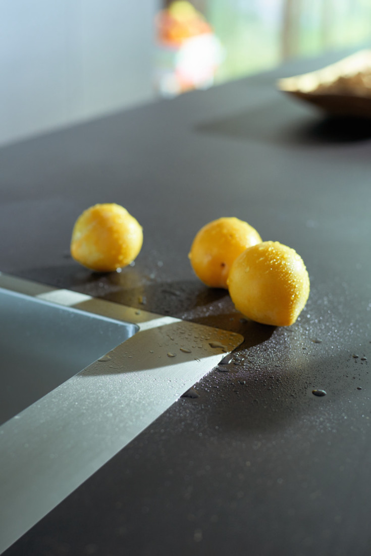 Hansgrohe køkkenvask, 76x50 cm, rustfrit stål