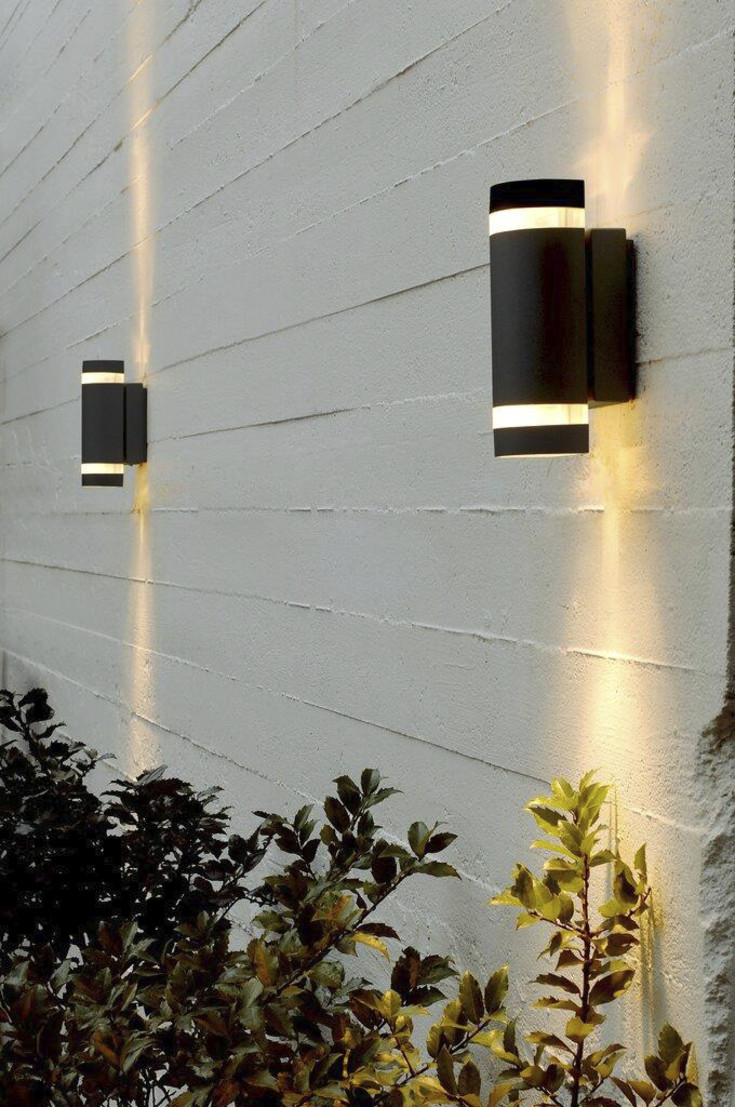 Nordlux Focus udendørs væglampe, sort