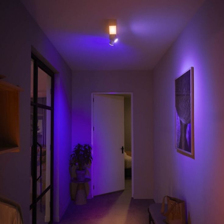 Philips Hue Centris spotter i tak, hvit