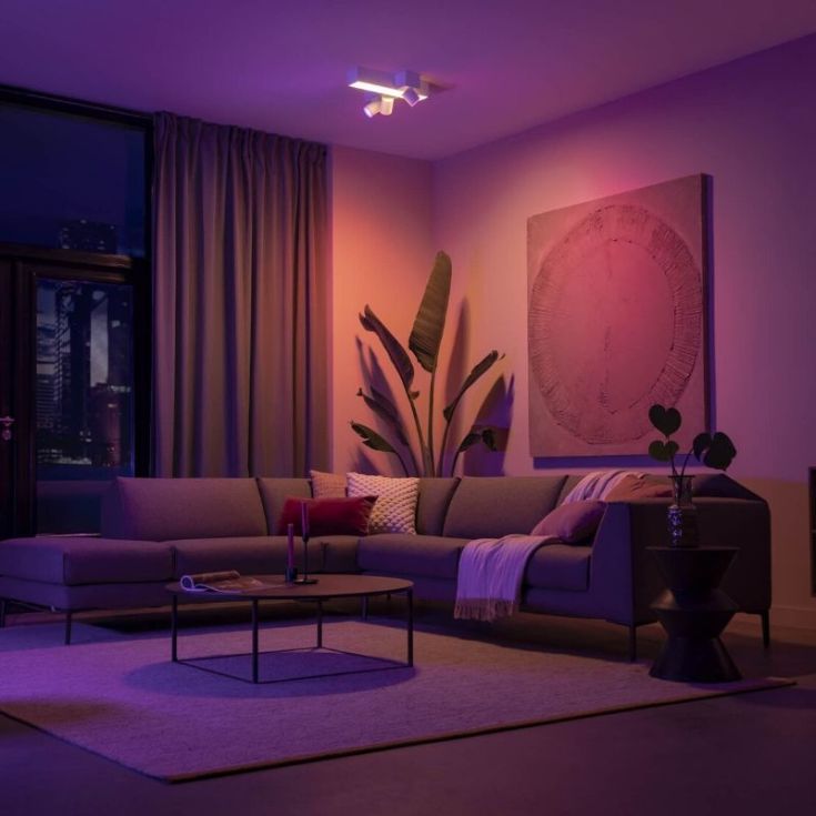 Philips Hue Centris Cross takspotlight, vit
