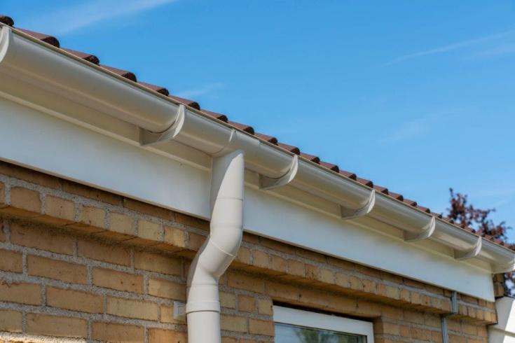 Plastmo udkaster 75 mm, grå