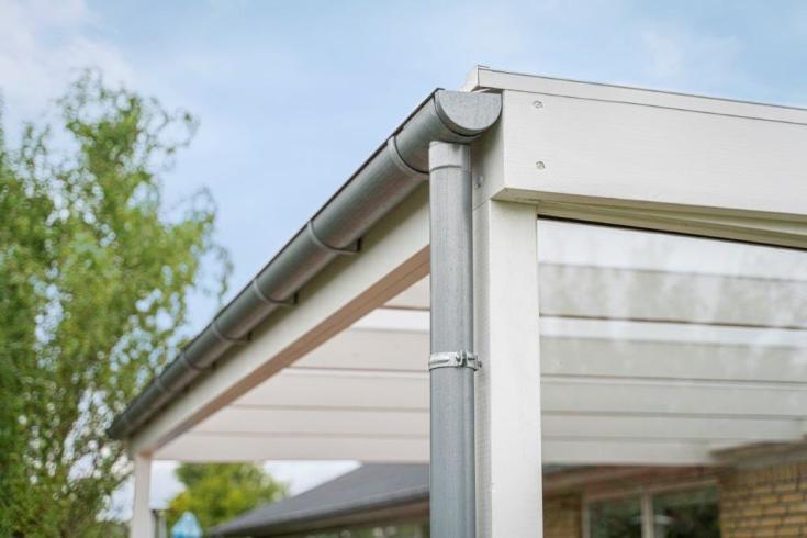 Plastmo brøndkrave 90 x 130 mm, stål plus