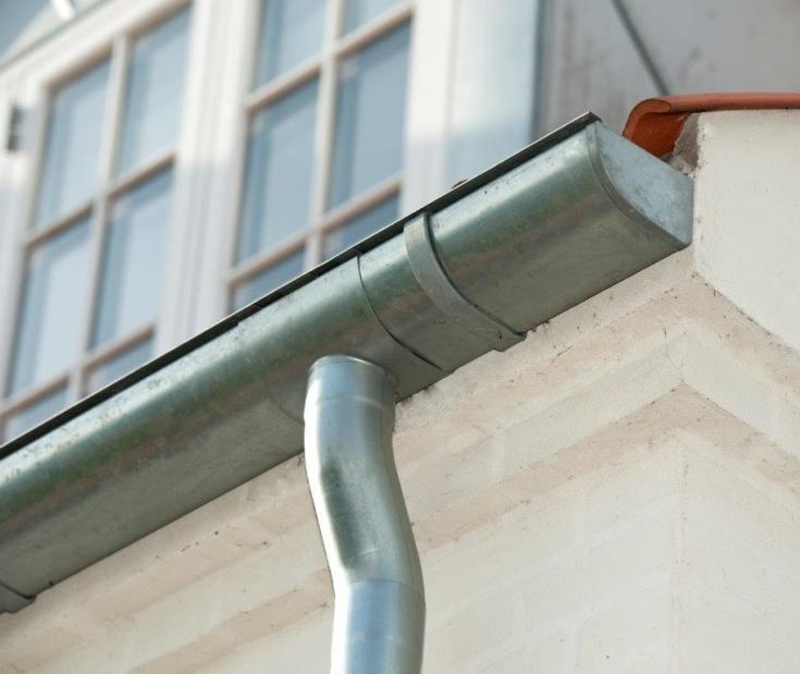 Plastmo arkitekt udvendig gering nr. 11 / 45 grader, zink