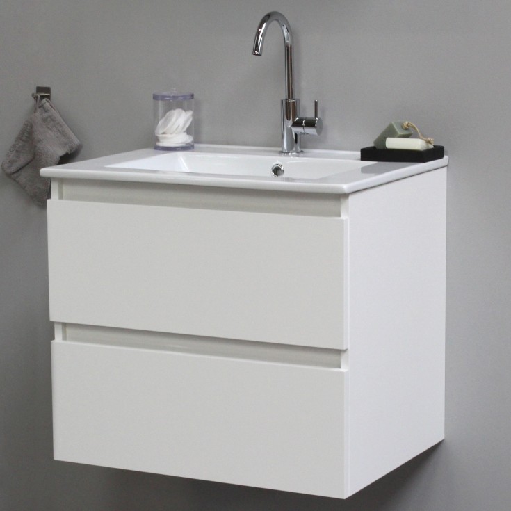 Sanibell Online möbelpaket, omonterad, 61x46,5 cm, vit högglans