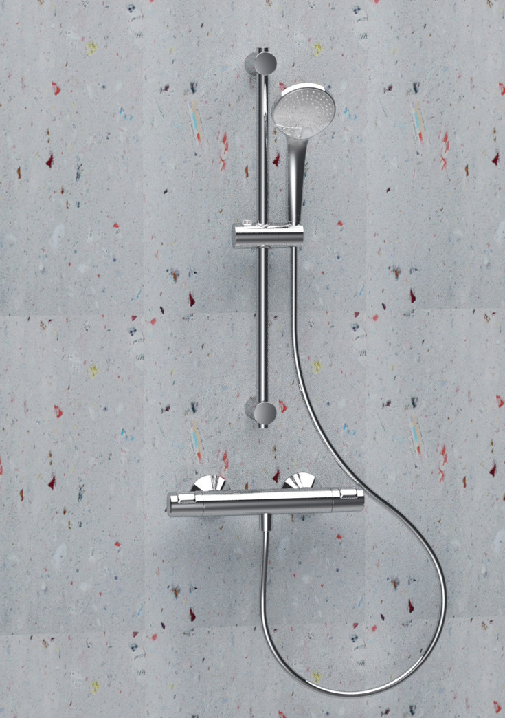 Ideal Standard Ceratherm T25 brusearmatur, krom