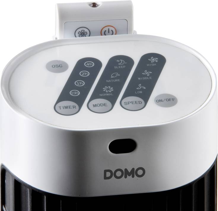 Domo DO8126 tårnvifte med timer og fjernkontroll