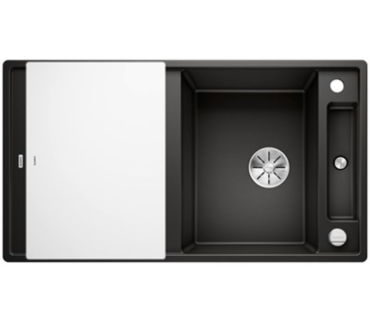 Blanco Axia III 5 S MXI diskbänk, 91,5x51 cm, svart
