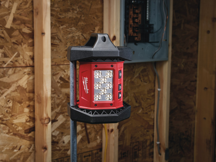 Milwaukee M18 AL-0 LED arbeidslampe, uten batteri