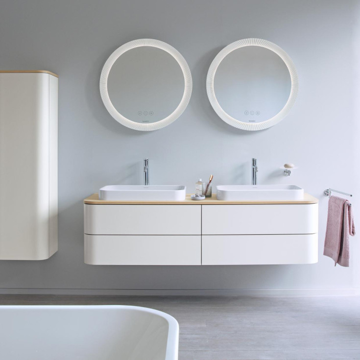 Duravit Happy D.2 Plus servant, 60x40 cm, hvit