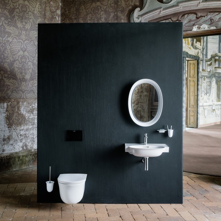 Laufen The New Classic tvålkopp, matt vit