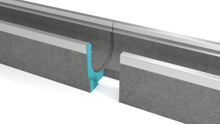 Duco Mini Gala afløbsrende 100 cm uden afløb