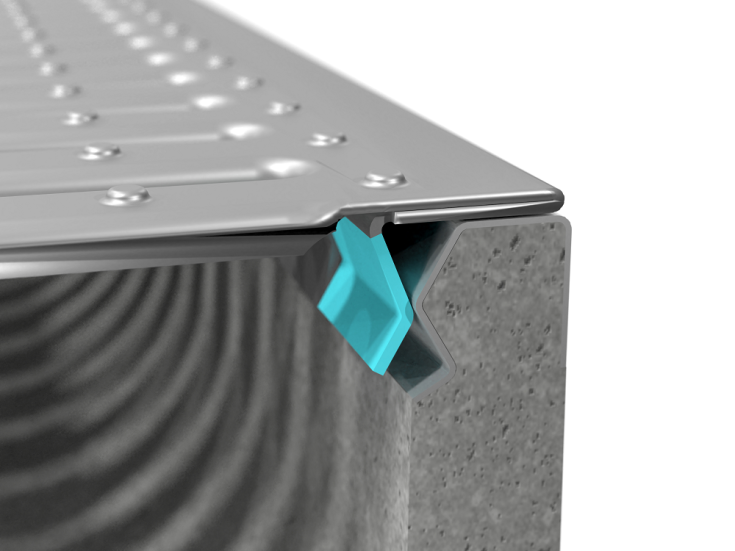 Duco Mini Gala spalterist 50 cm - Galvaniseret stål (1,5 ton)