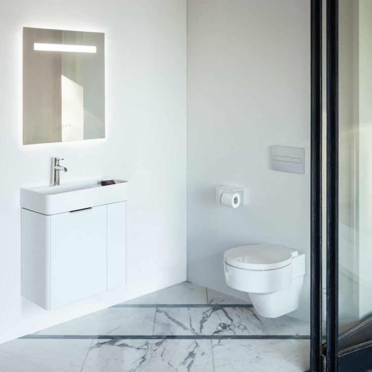 Laufen Val toalettpappershållare, höger, vit