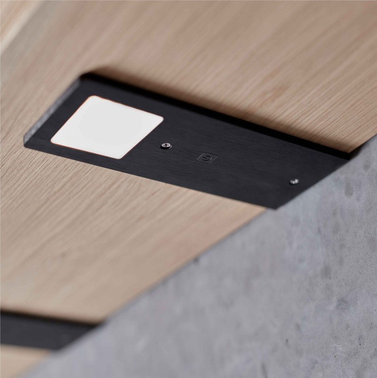 Loevschall Stella spot 3-kit m/on-off-dim - sort