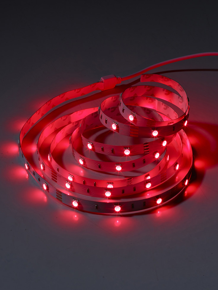 Nielsen LED Bånd med fjernkontroll, 2 meter, RGB