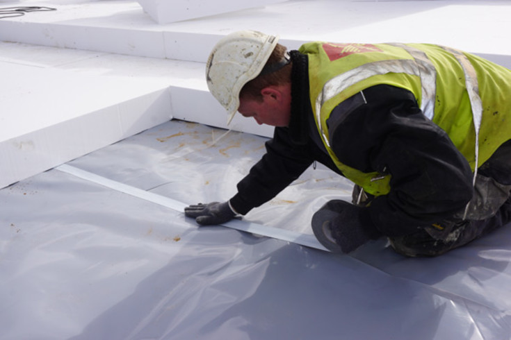 Isola 400 radon- og fugtspærre 0,73 x 25 meter