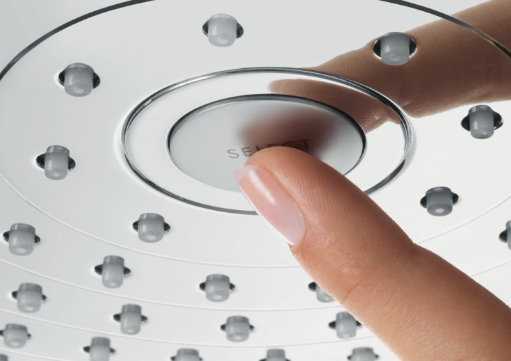 Hansgrohe Raindance Select S takdusj, Ø24 cm, krom/hvit