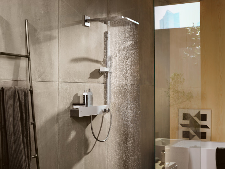 Hansgrohe Raindance E brusehoved, 30x30 cm, krom