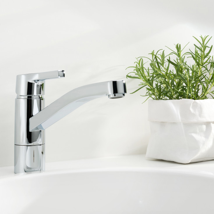 Oras Saga Style køkkenarmatur, krom