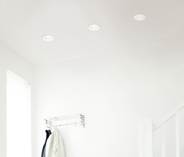 Philips Ledinaire ClearAccent indbygningsspot, hvid