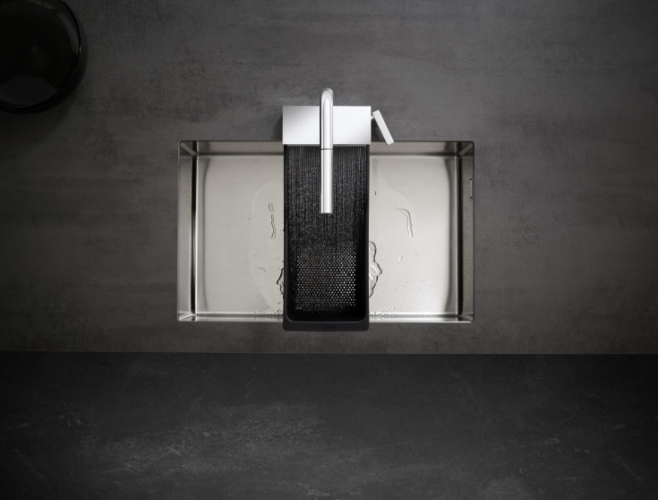 Hansgrohe Aquno Select M81 köksblandare, utdragbar pip, krom