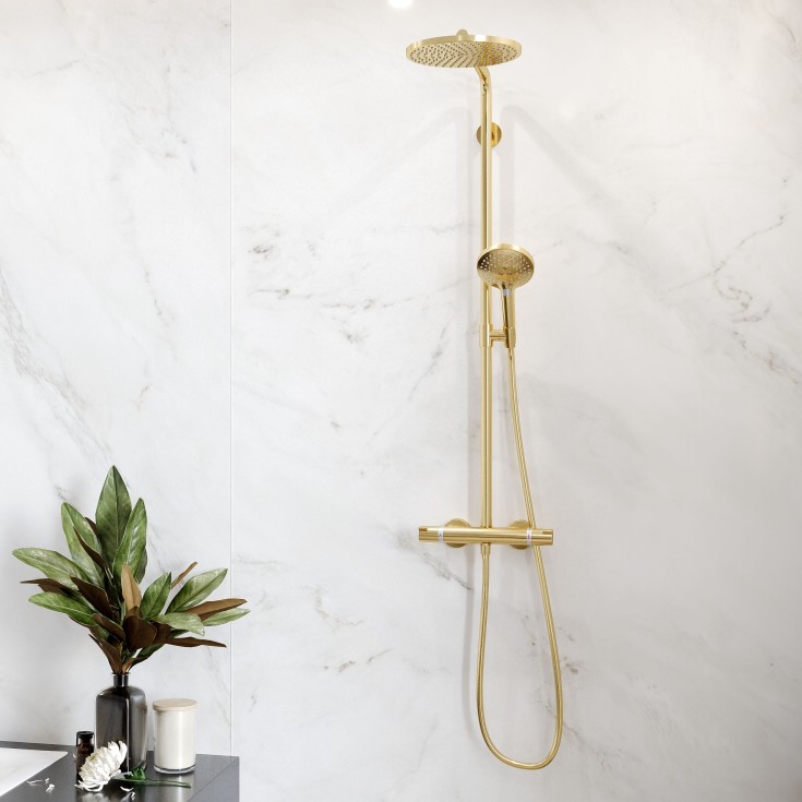 Hansgrohe Isiflex duschslang, 1,25 meter, guld