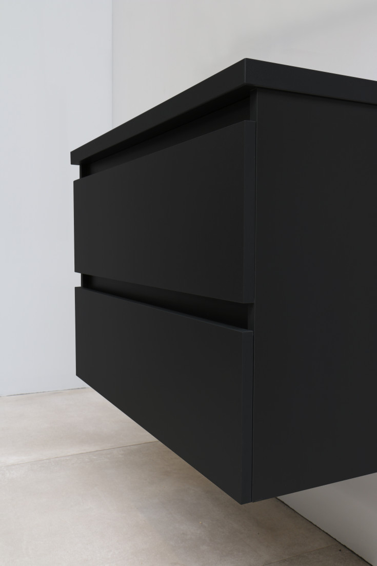 Sanibell Online möbelpaket, omonterad, 81x46,5 cm, matt svart