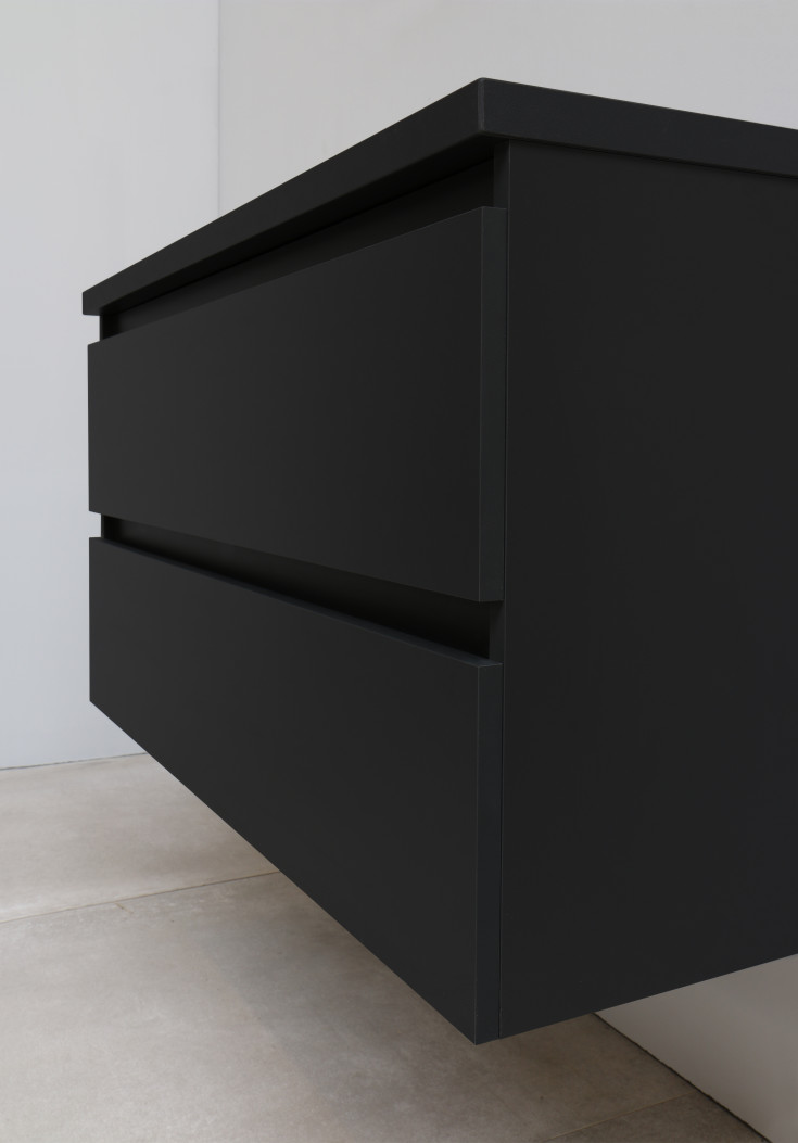 Sanibell Online möbelpaket, omonterad, 101x46,5 cm, matt svart