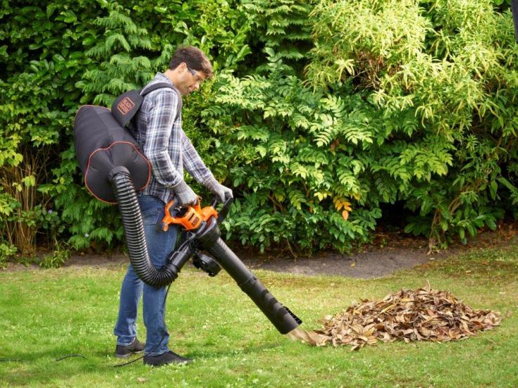 Black & Decker lövsugare/fläkt, 230 volt