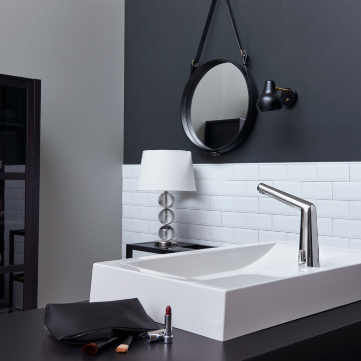 Oras Inspera servantbatteri, berøringsfrii, krom