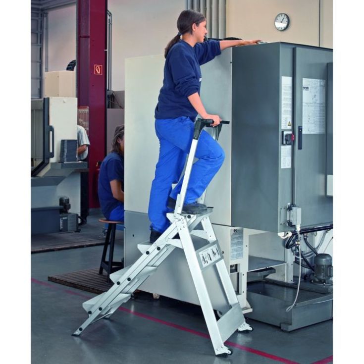 Zarges Plazastep P arbejdsbuk uden bøjle - 2 trin