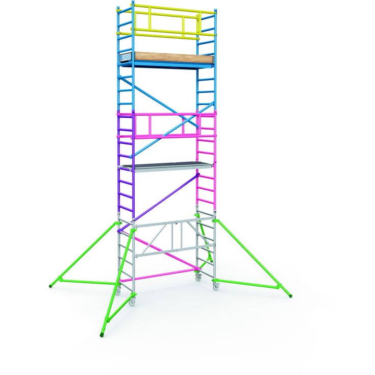 Zarges PaxTower 1T foldestillads, grundpakke 5