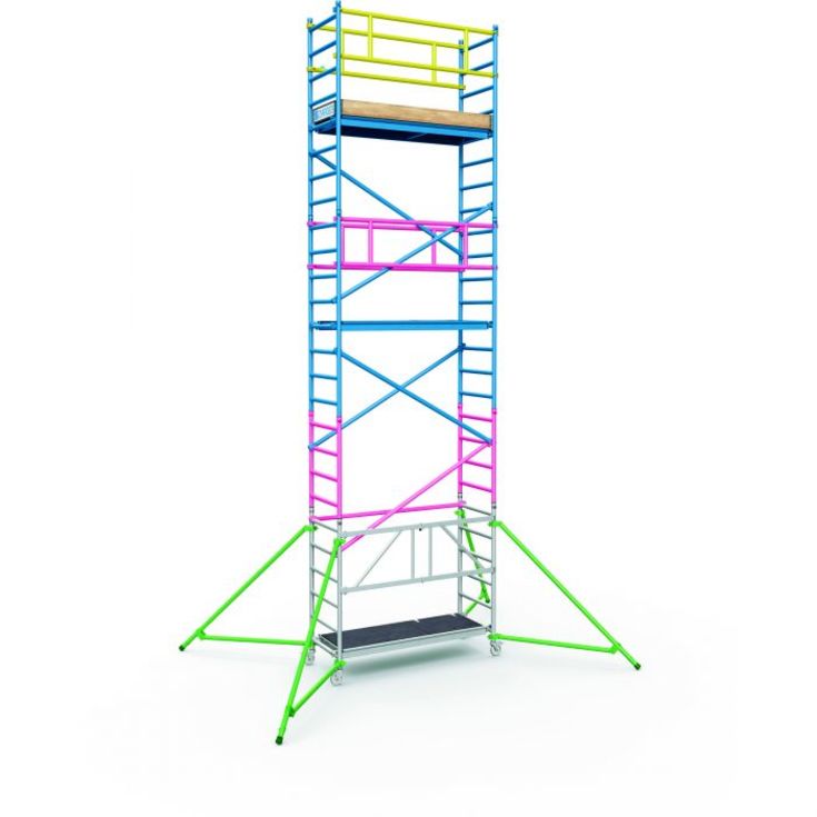 Zarges PaxTower 1T foldestillads, grundpakke 6
