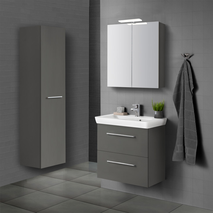 Dansani Mido+ underskab, 60x35 cm, grå