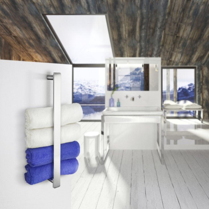 Smedbo håndklædestang, 40 cm, krom