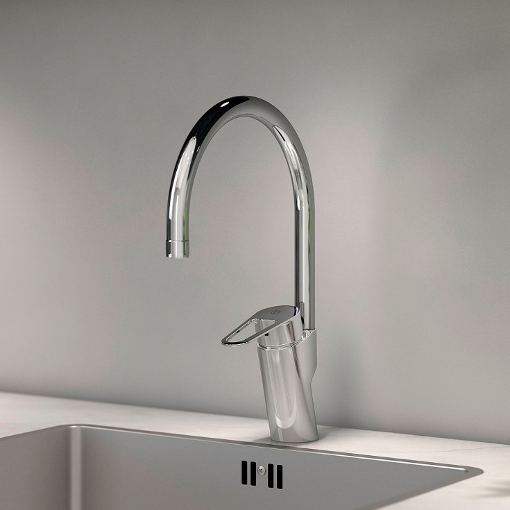 Gustavsberg Nautic köksblandare, krom