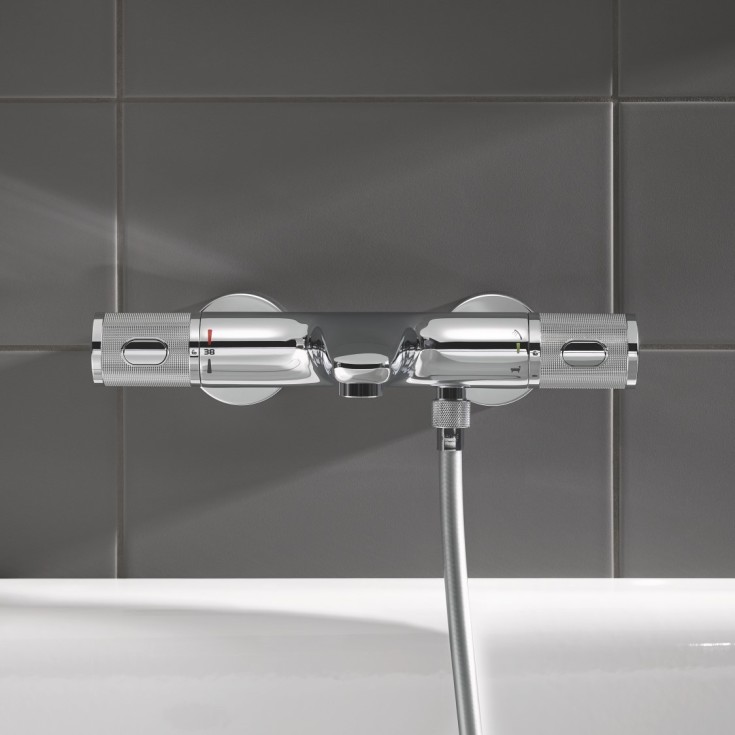 Grohe Precision Feel badkarsblandare, krom