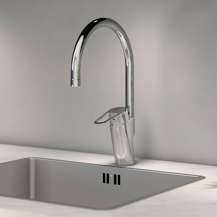 Gustavsberg Nautic köksblandare, krom