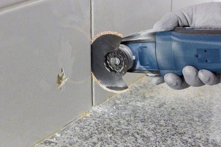 Bosch Starlock kakelset för multiverktyg, 4 delar