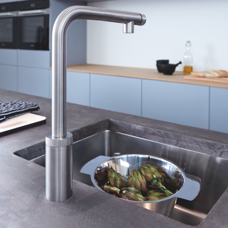 Grohe Minta Smartcontrol køkkenarmatur, stål