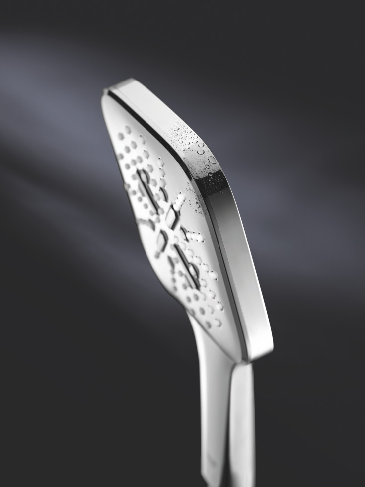 Grohe Rainshower SmartActive 130 Cube hånddusj, krom