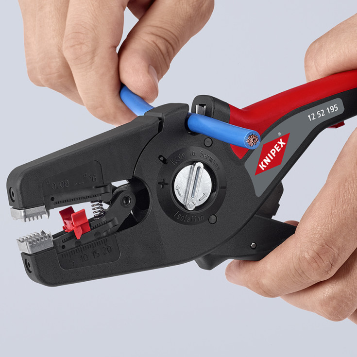Knipex Precistrip16 automatisk afisoleringstang, 0,08-16 mm²