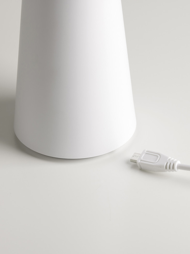 Nielsen Light Move Me genopladelig bordlampe, hvid