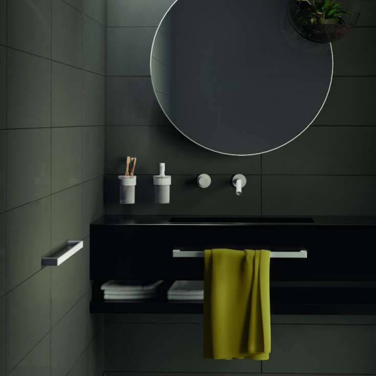 Hefe Piren sæbedispenser, mat hvid