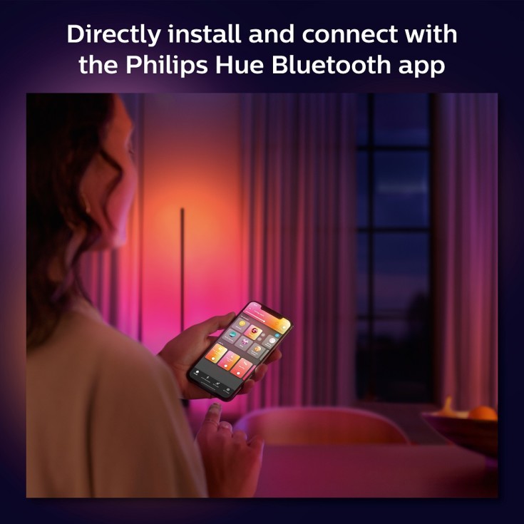 Philips Hue Signe Gradient bordslampa, vit