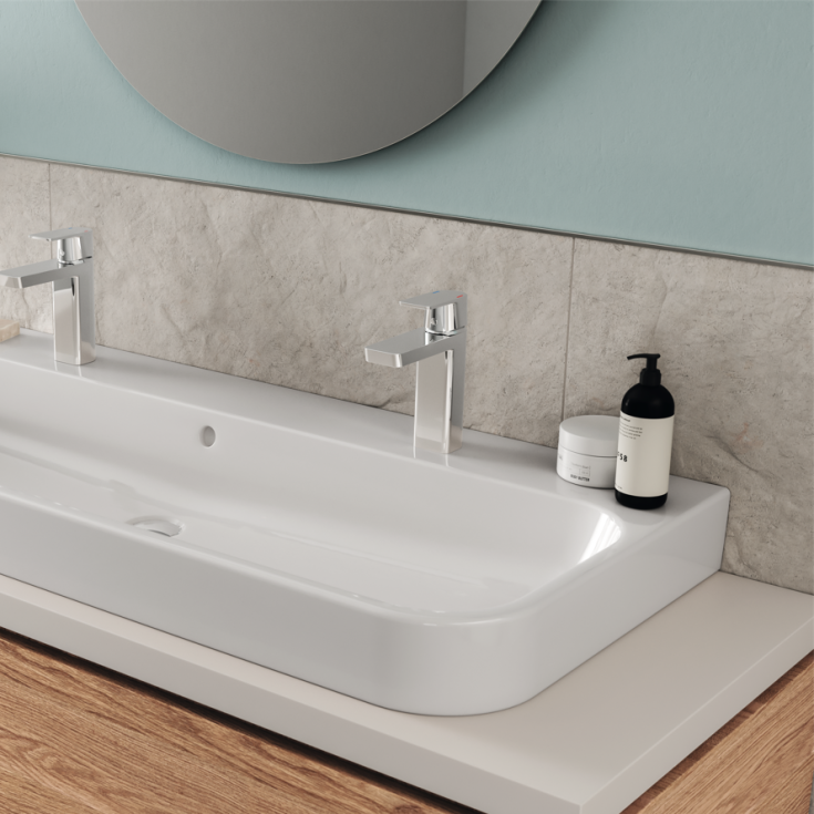 Oras Stela 4805F servantbatteri, krom