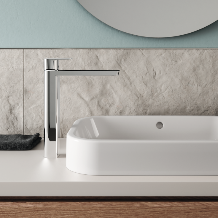 Oras Stela 4801F servantbatteri, krom